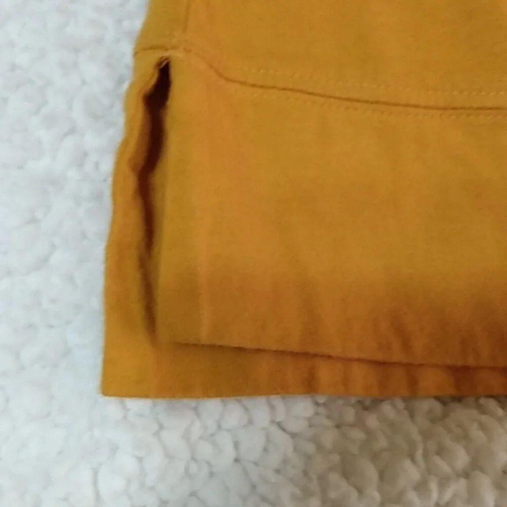 Carters‎ Kid Girls Long Sleeve Shirt Love Is The Answer Mustard Yellow Size 5